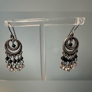 LIA SOPHIA chandelier hoop earrings